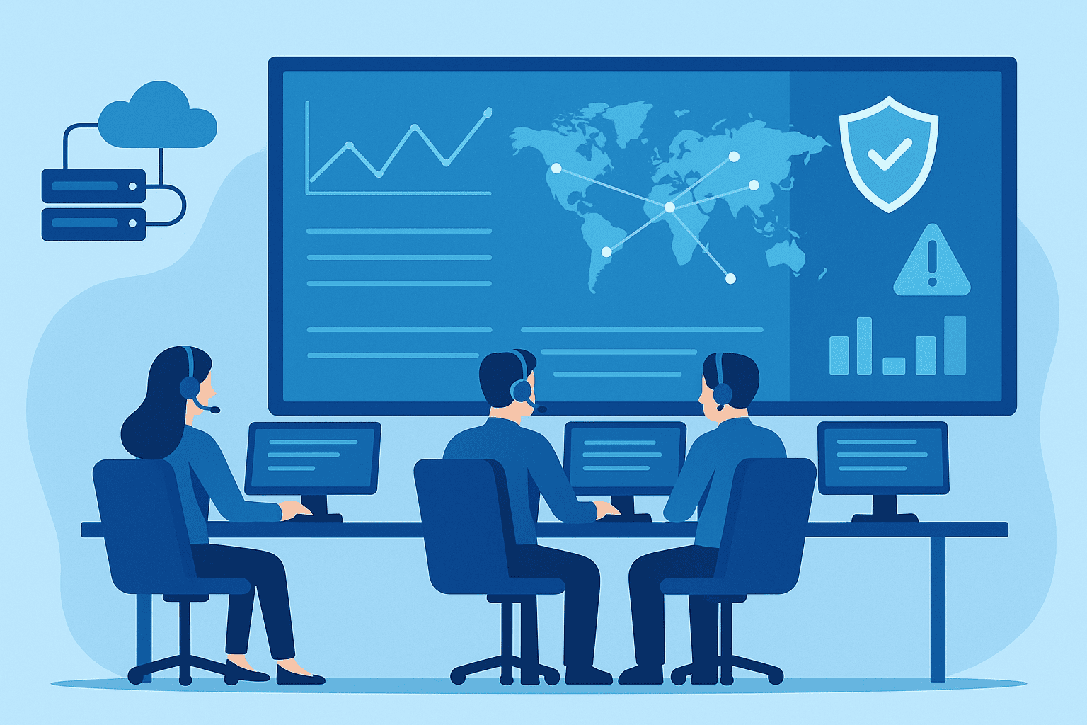Network Operation Center (NOC): Pengertian, Fungsi, Manfaat, Jenis, Tools, dan Cara Kerja